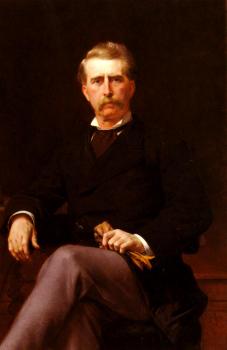 亞歷山大 卡巴內爾 Portrait De John William Mackay